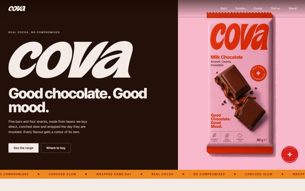 The COVA website